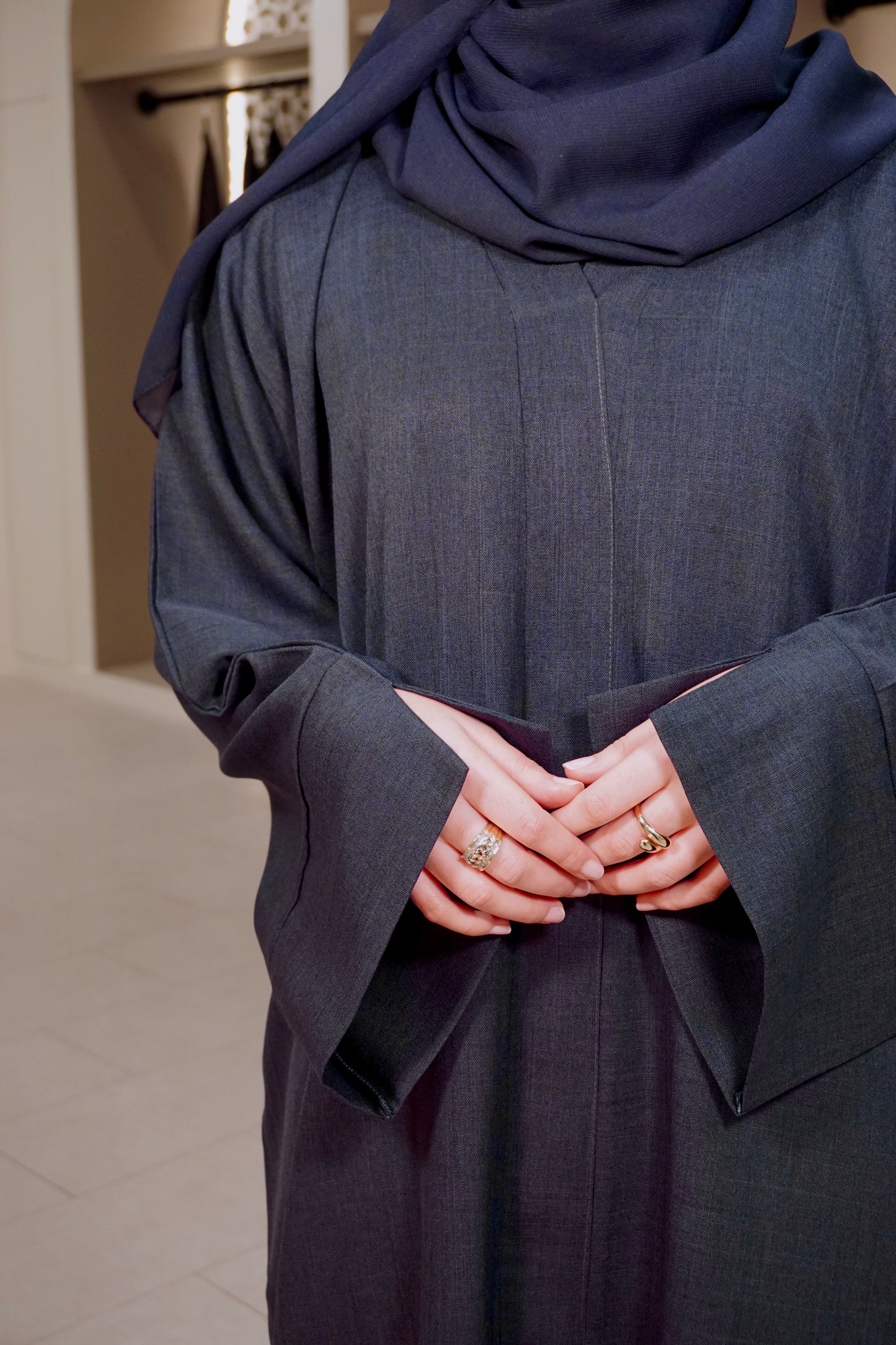Classic Linen Abaya